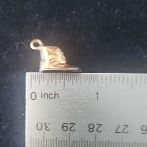 Sterling Silver Baby Bootie Charm